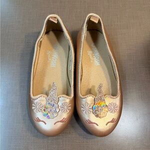 OshKosh B'gosh Shimmering Gold Kids Dress Shoes